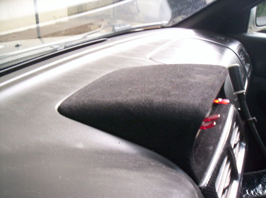 AntiGlare Dash Flocking (Spray on Seude Finish) NASIOC